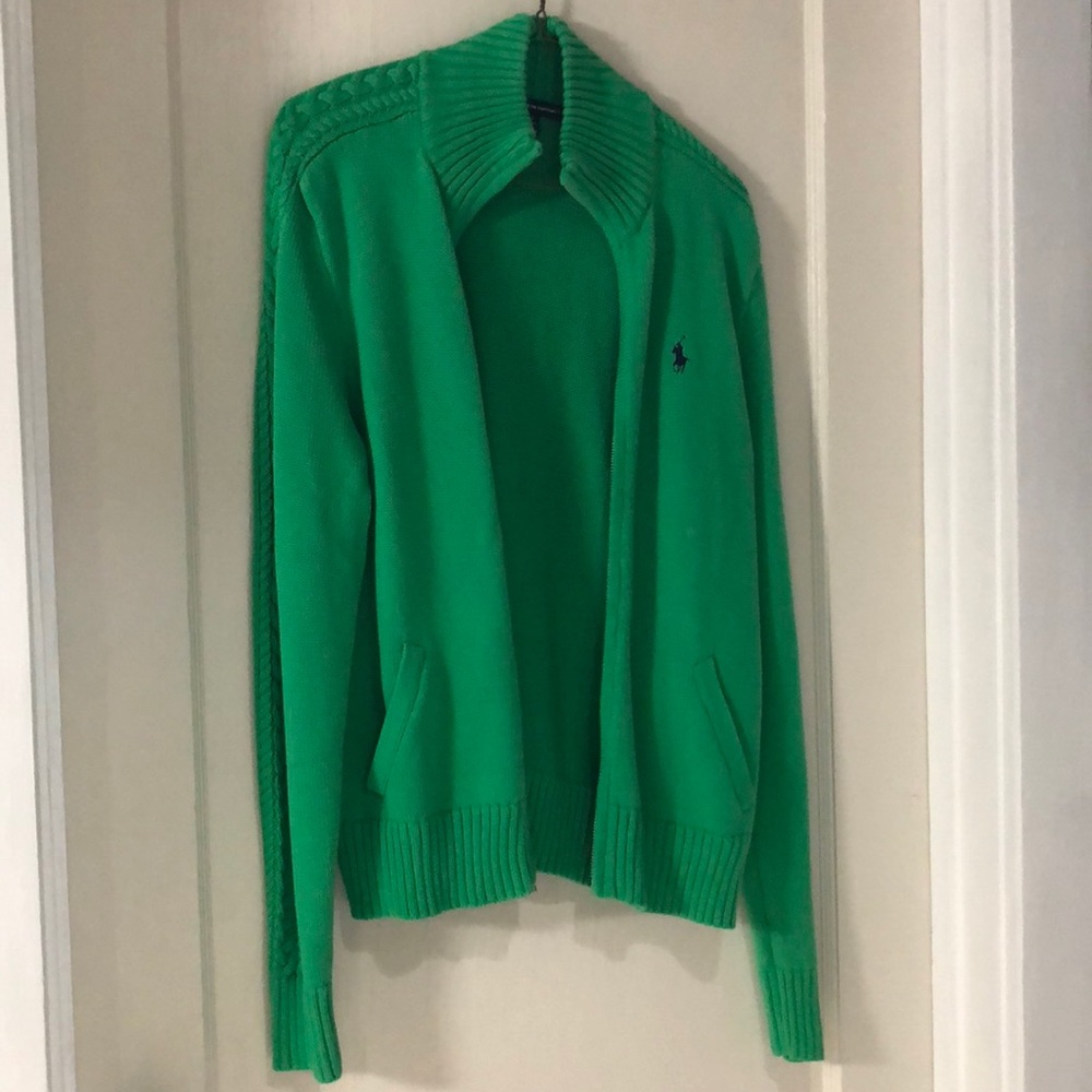 L green Ralph Lauren Polo sweater